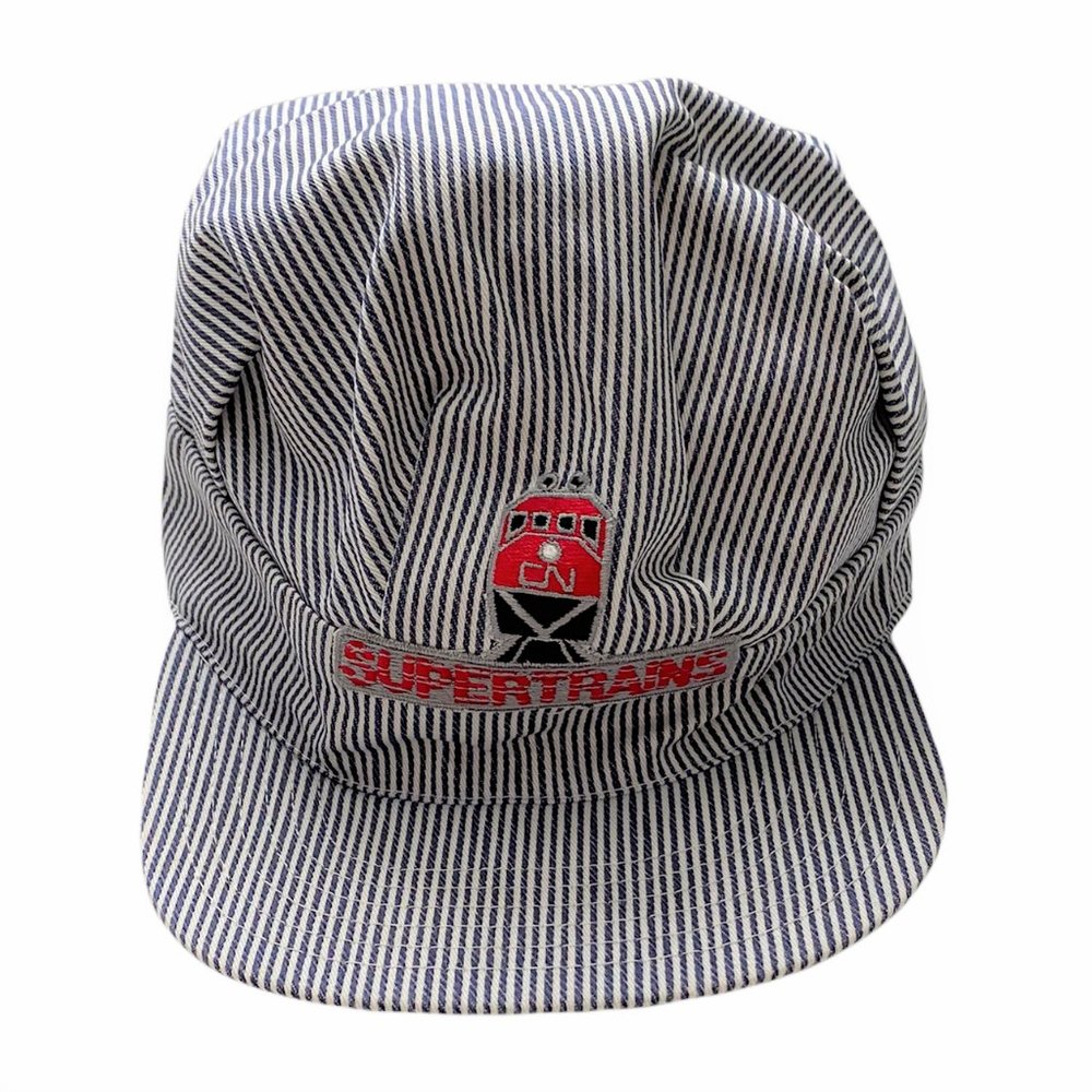 Supertrains Train Conductor Snapback Cap Hat - image 1